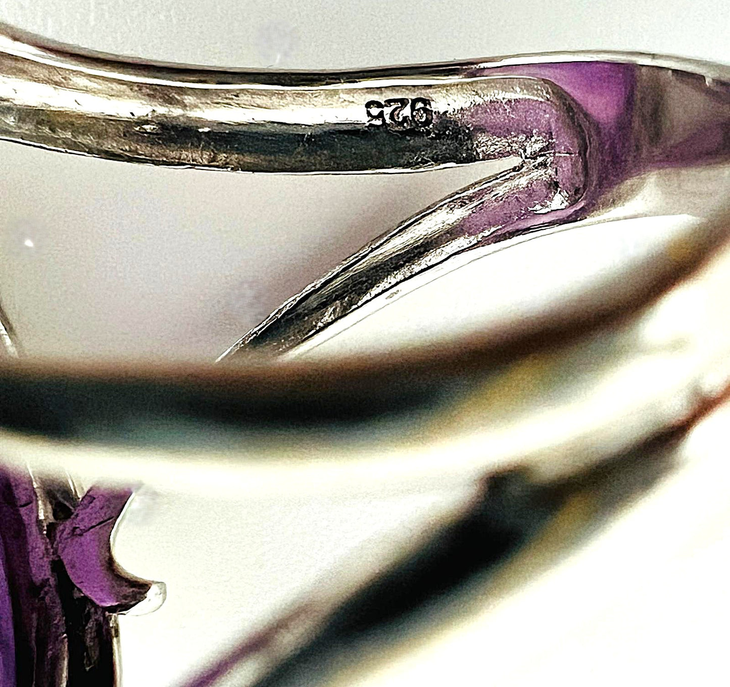 Designer Amethyst-Ring