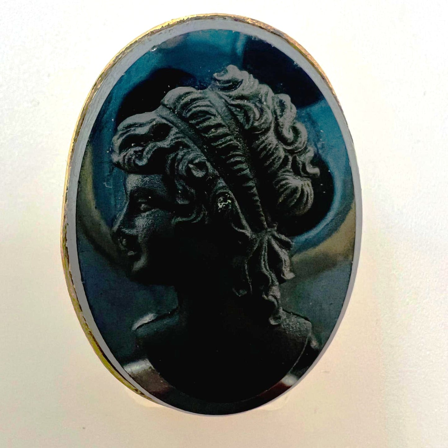 Antik Art-Déco Brosche