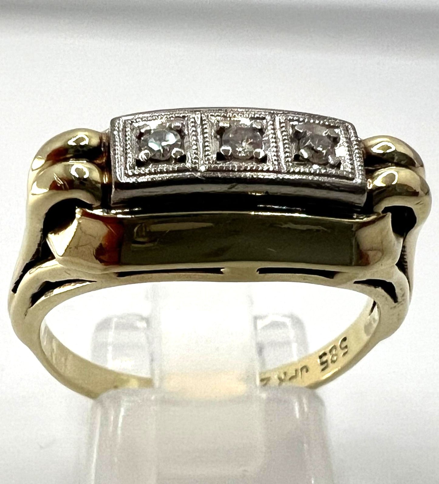 Art Déco Ring aus 585 Gold
