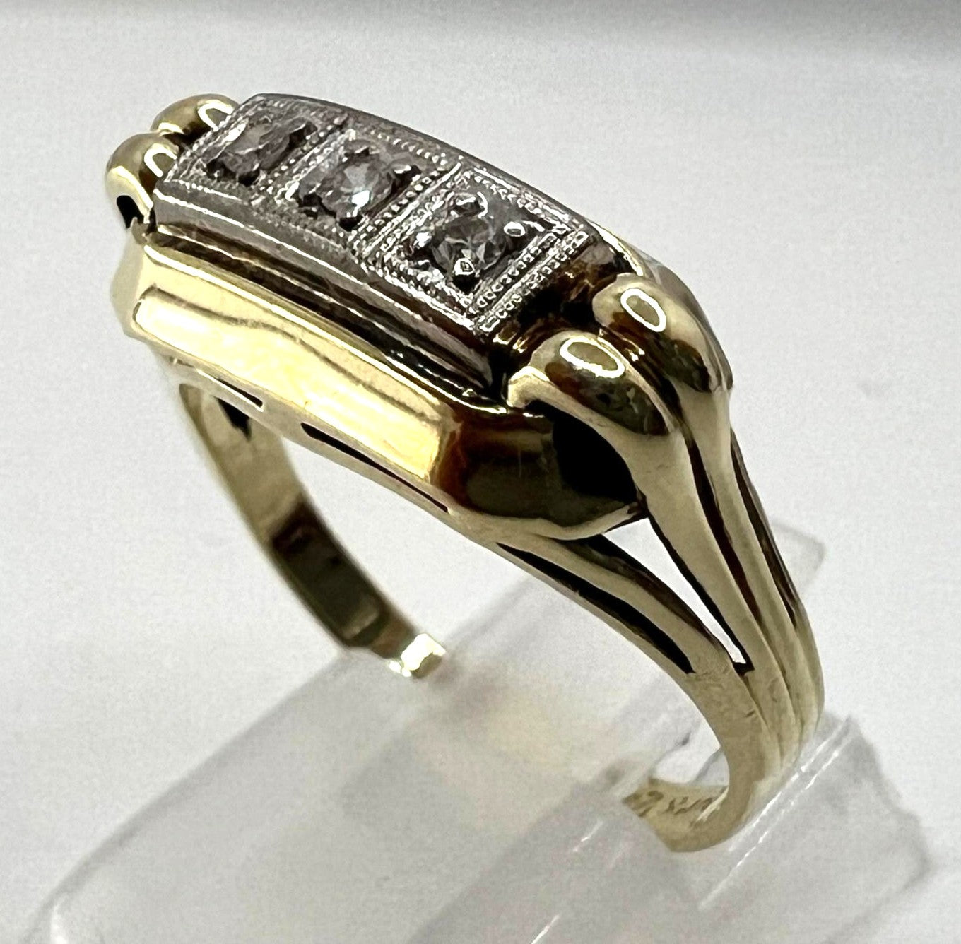 Art Déco Ring aus 585 Gold