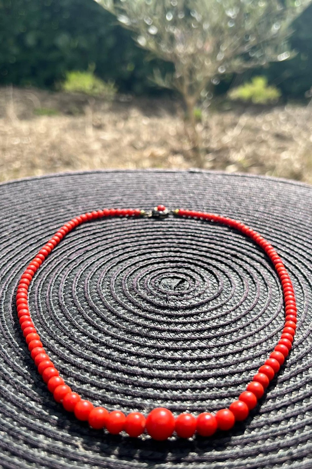 Art Deko Korallenkette Collier