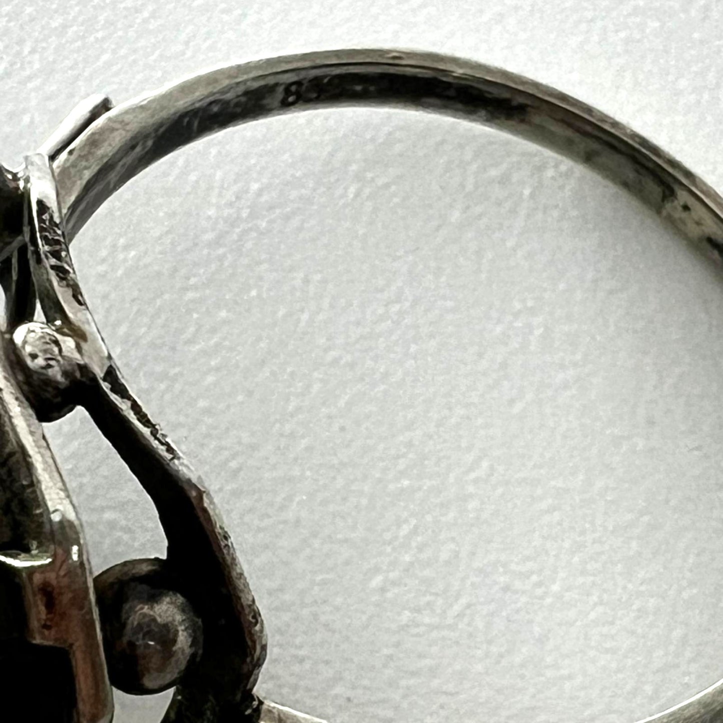 Art Déco Ring aus 835 Silber