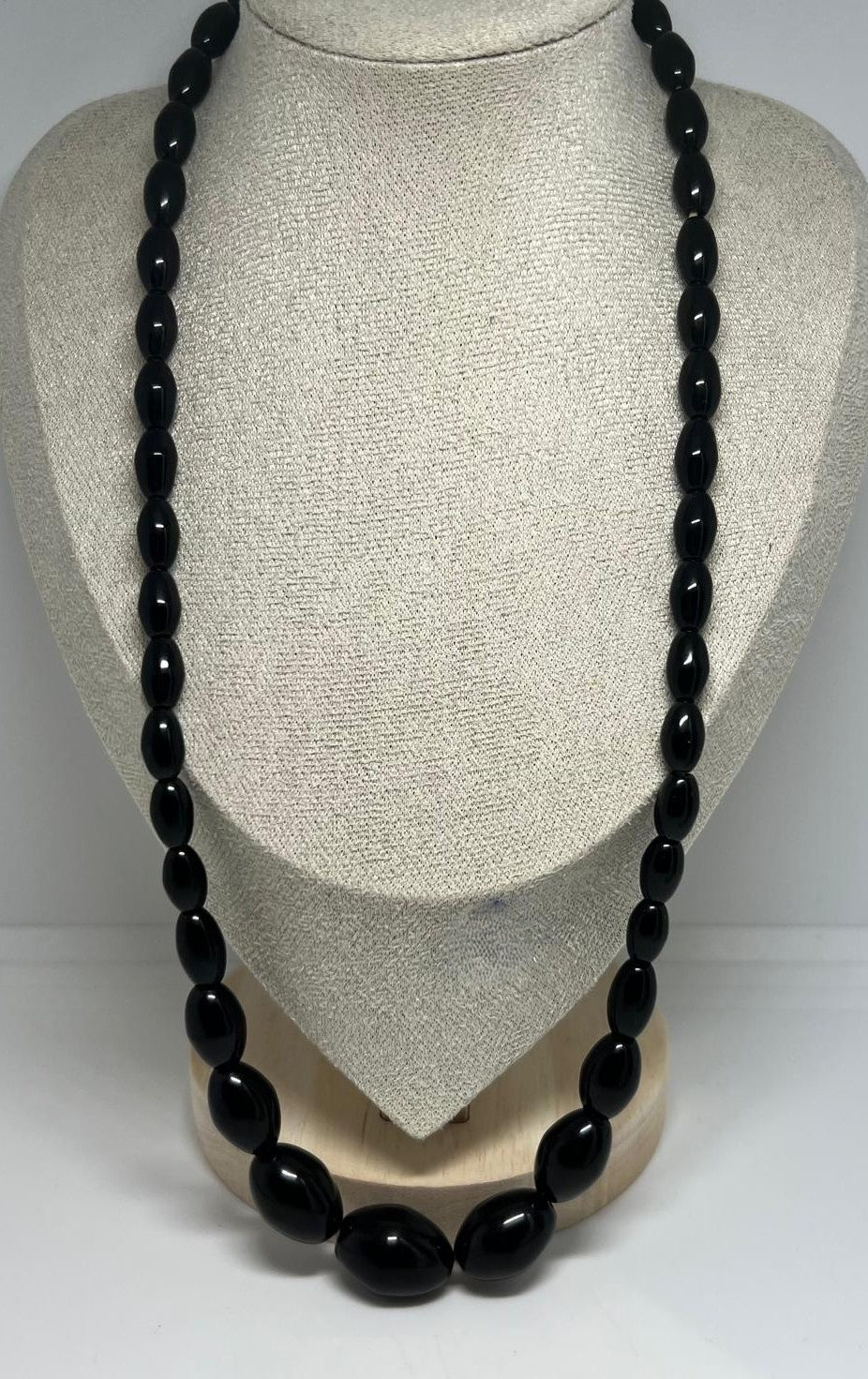 Bakelit Kette in Schwarz