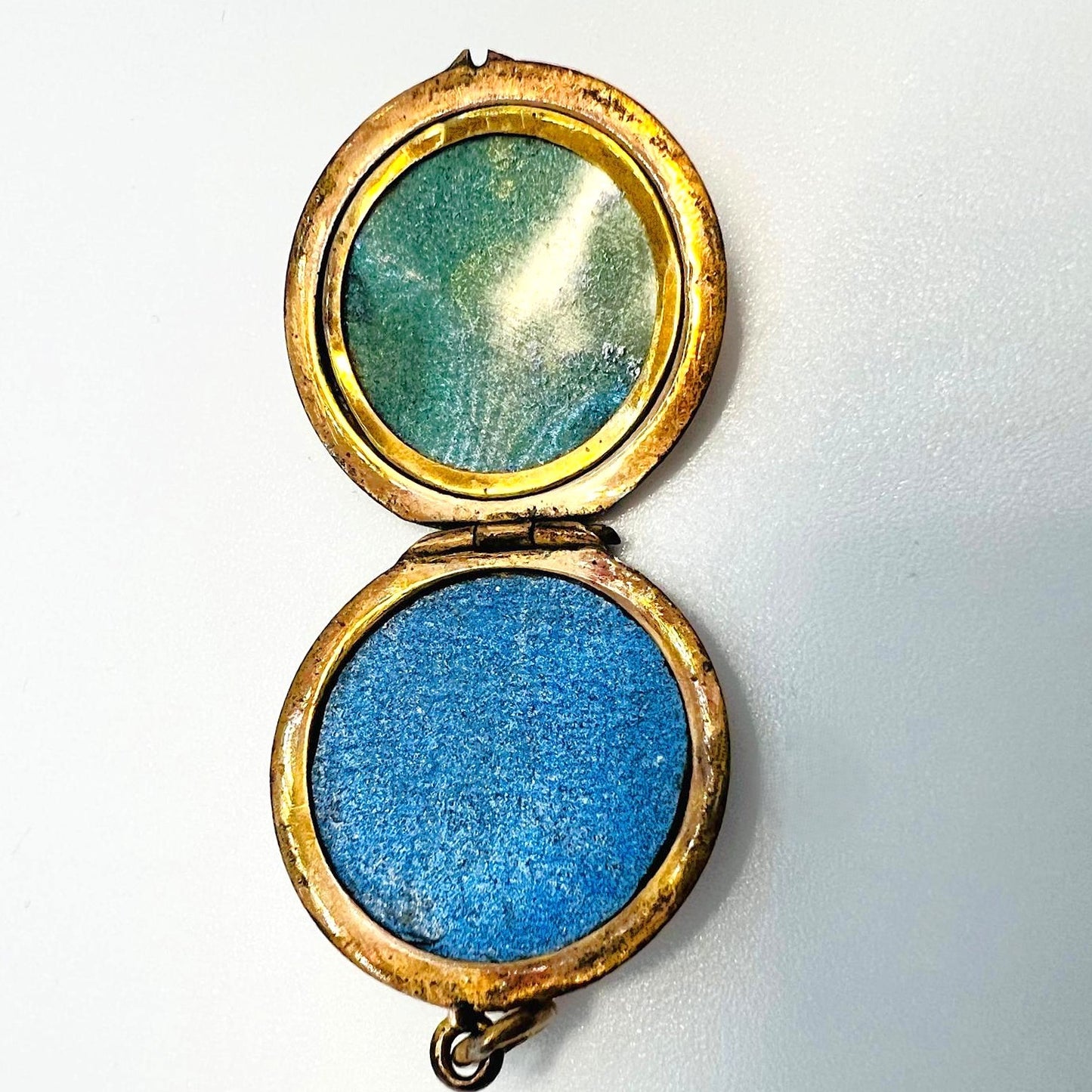 Biedermeier Tombak Medaillon