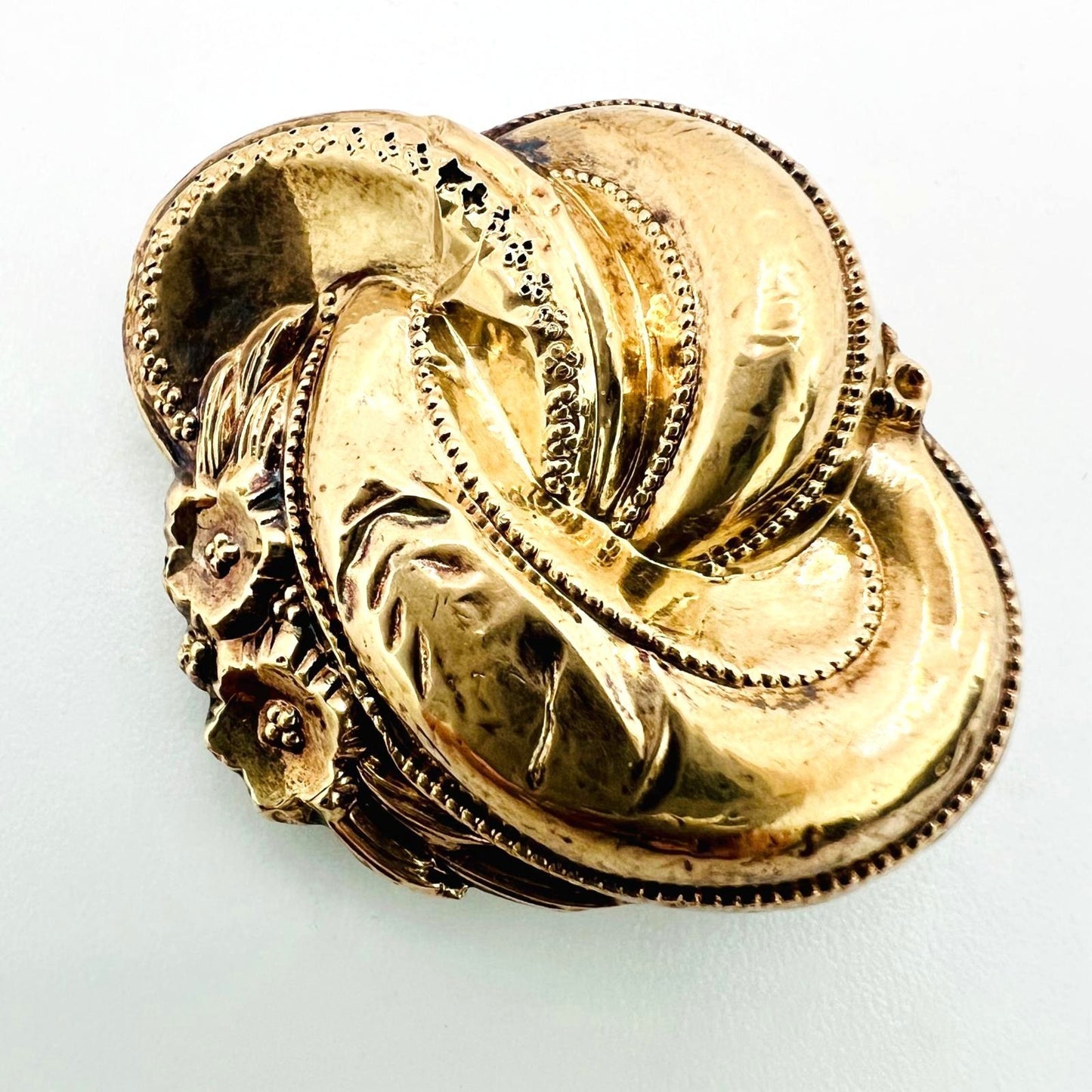 Antike Biedermeier Brosche