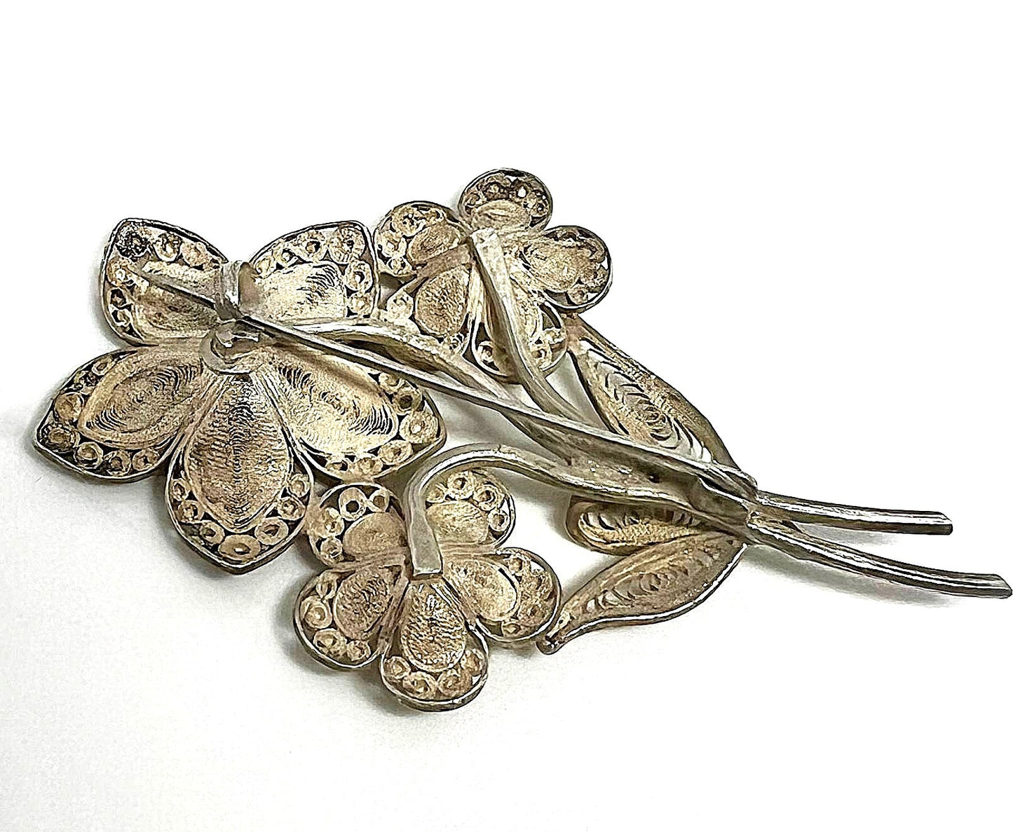 Filigrane Jugendstil Brosche