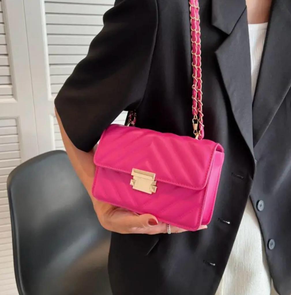 Gesteppte Schultertasche