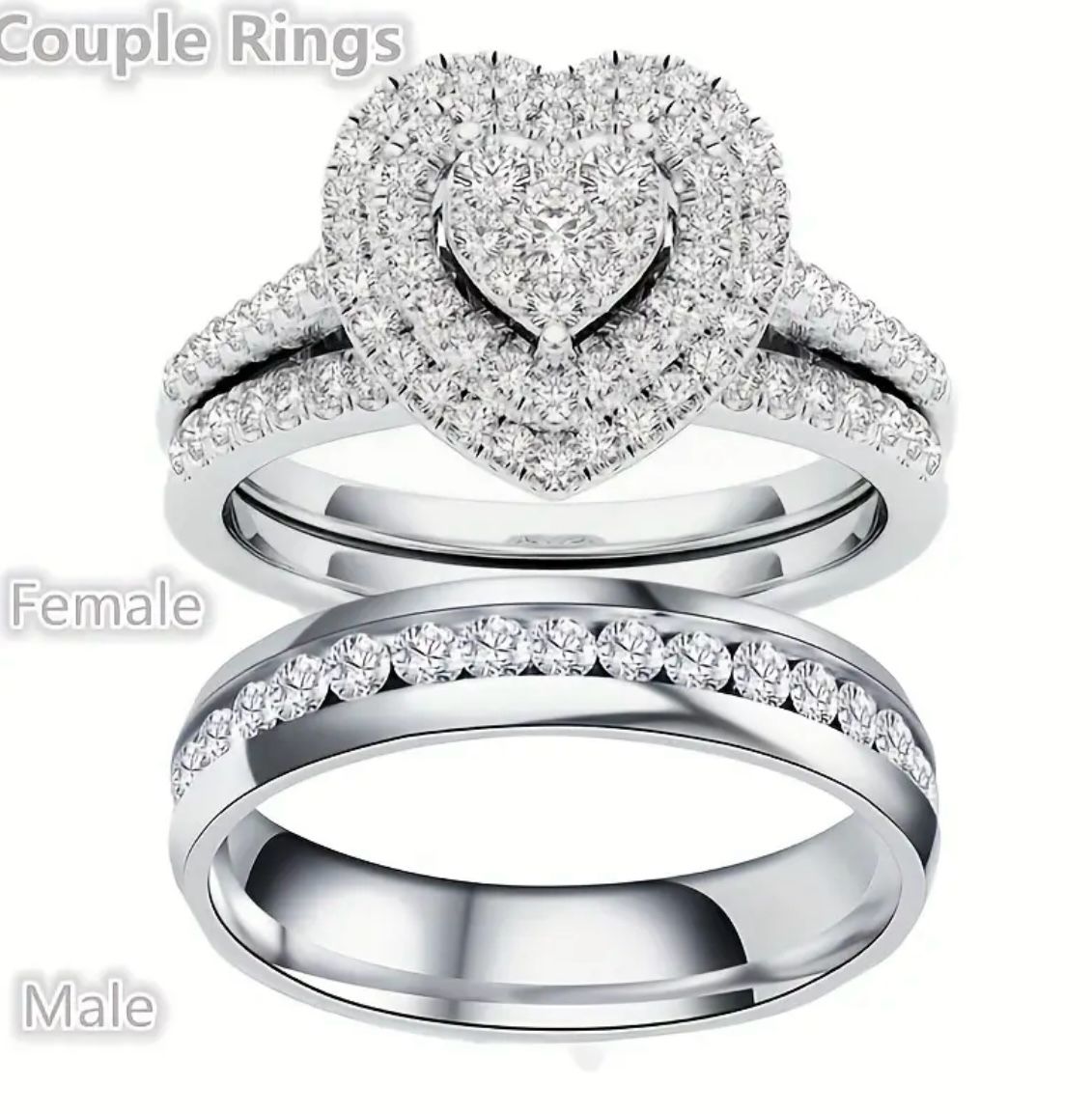 Herz Ring Silber