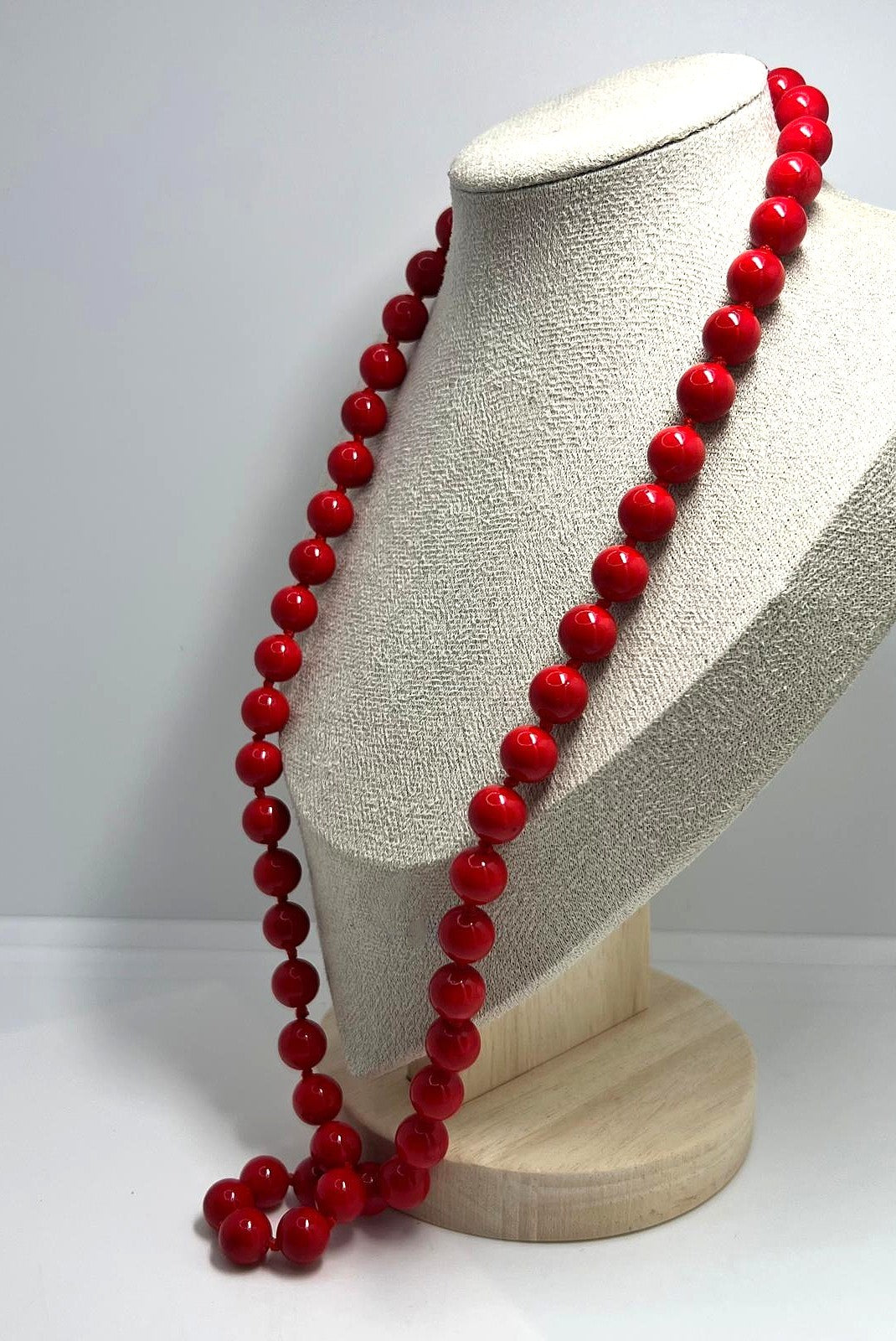 Korallenkette italienische Handarbeit