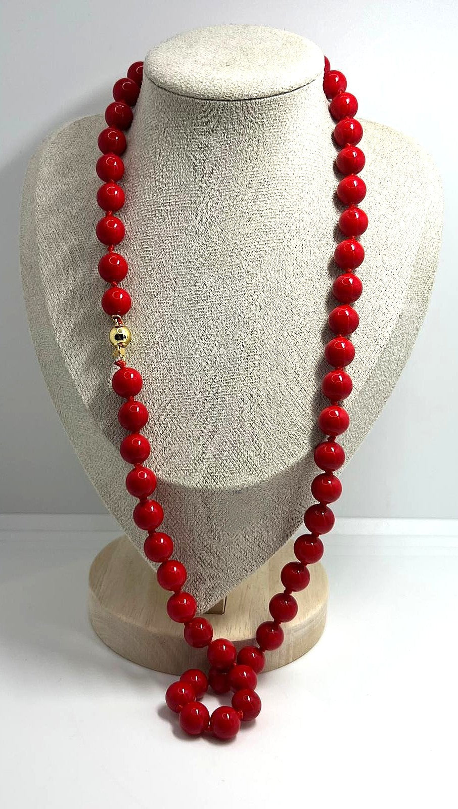 Korallenkette italienische Handarbeit