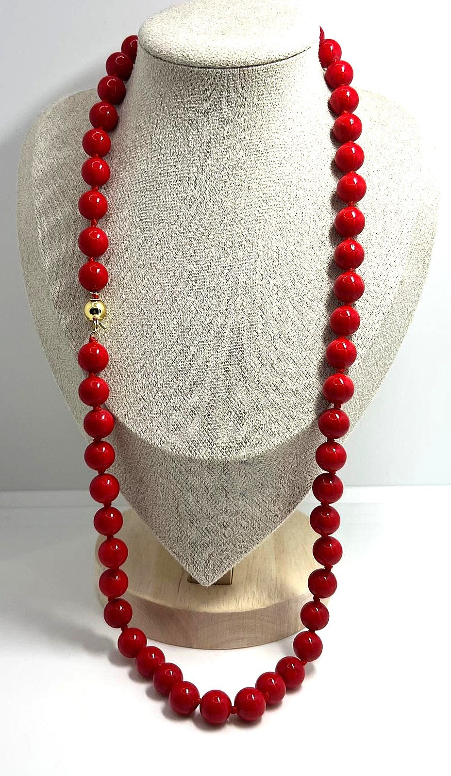Korallenkette italienische Handarbeit