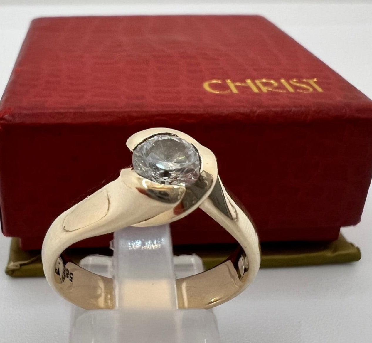 Luxuriöser CHRIST Diamantring