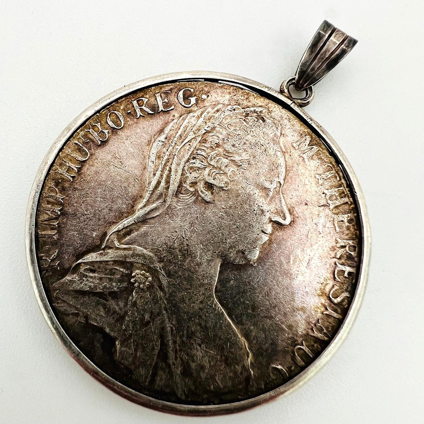Maria Theresia Taler Anhänger Silber