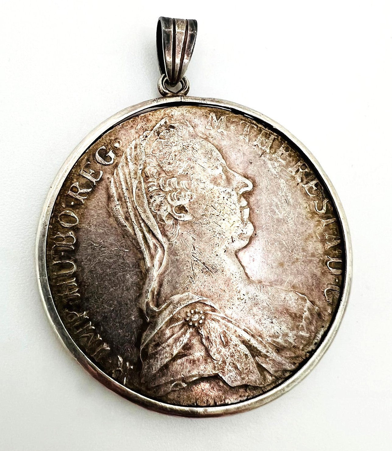 Maria Theresia Taler Anhänger Silber