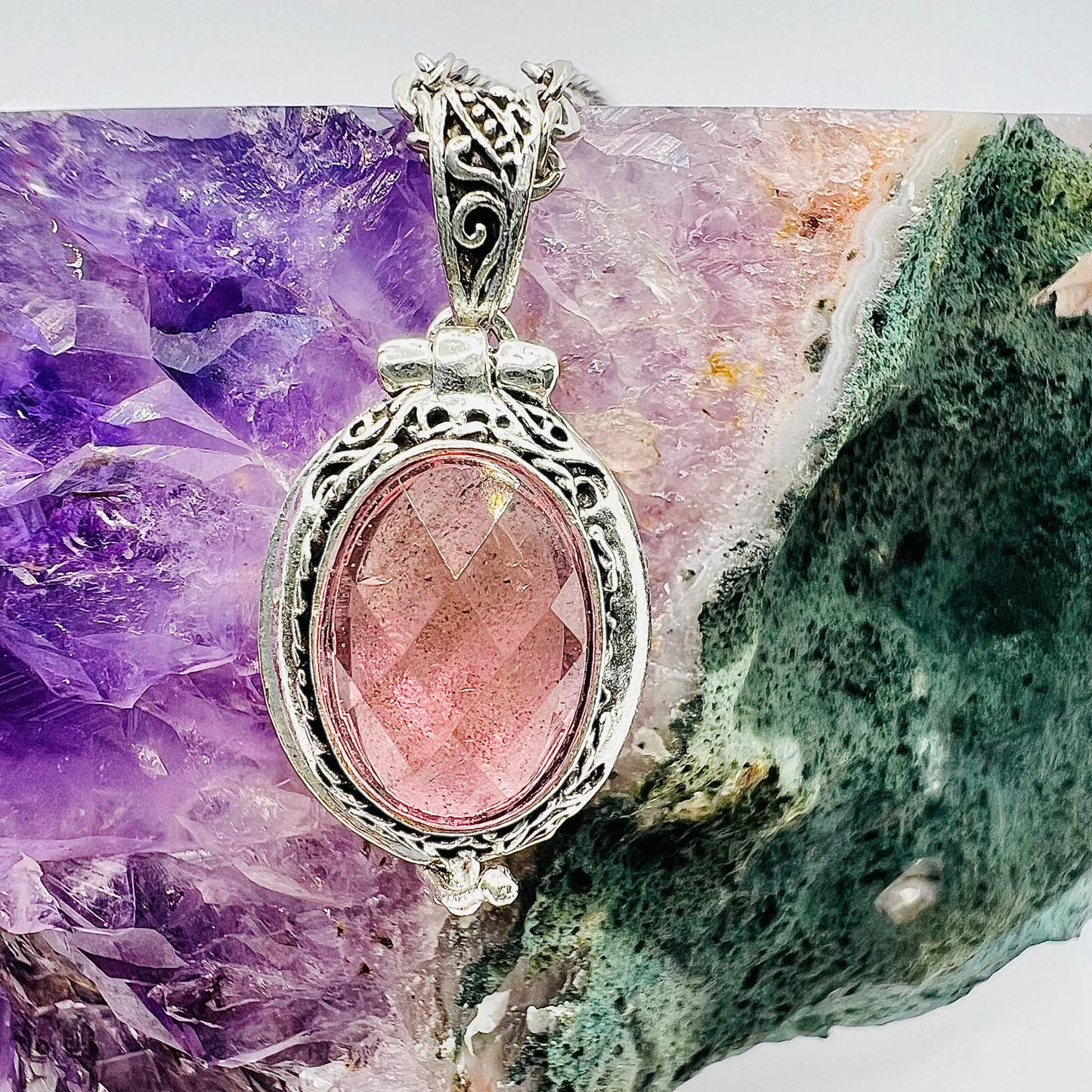 Vintage Stil Medaillon Amulett