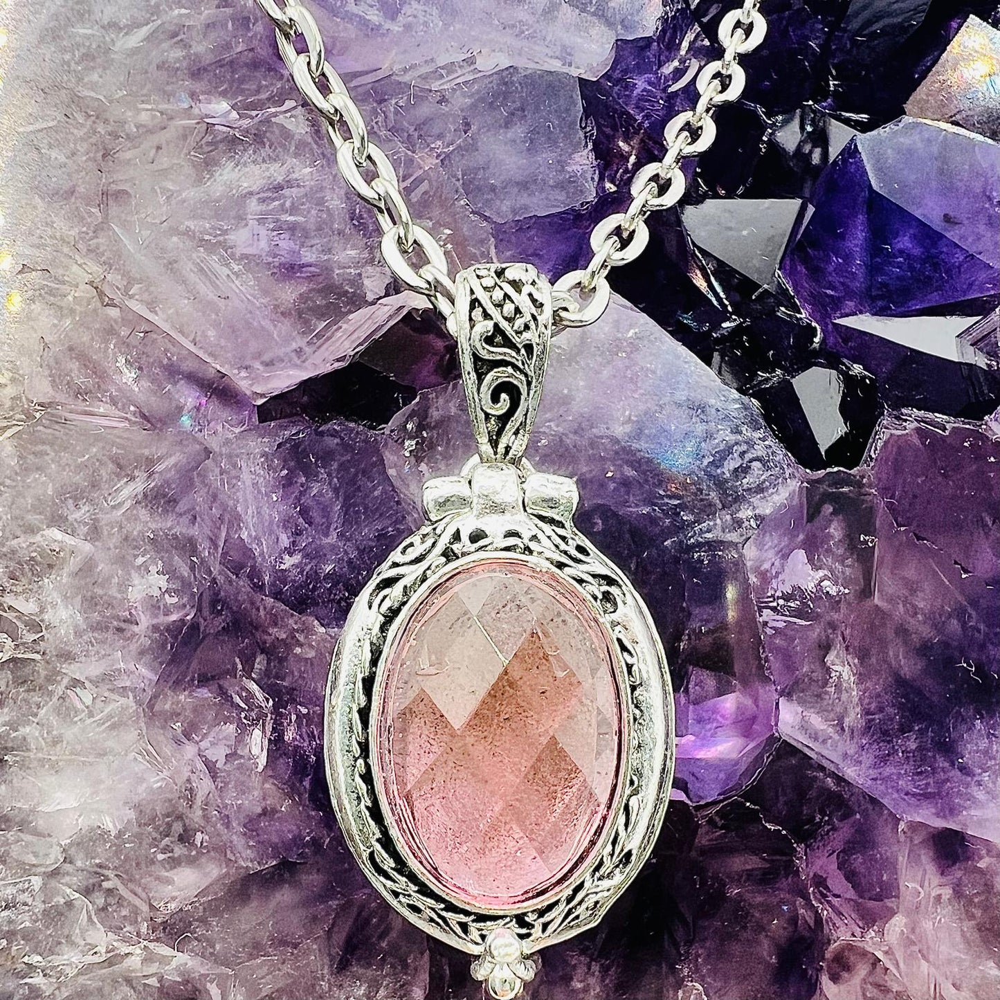 Vintage Stil Medaillon Amulett