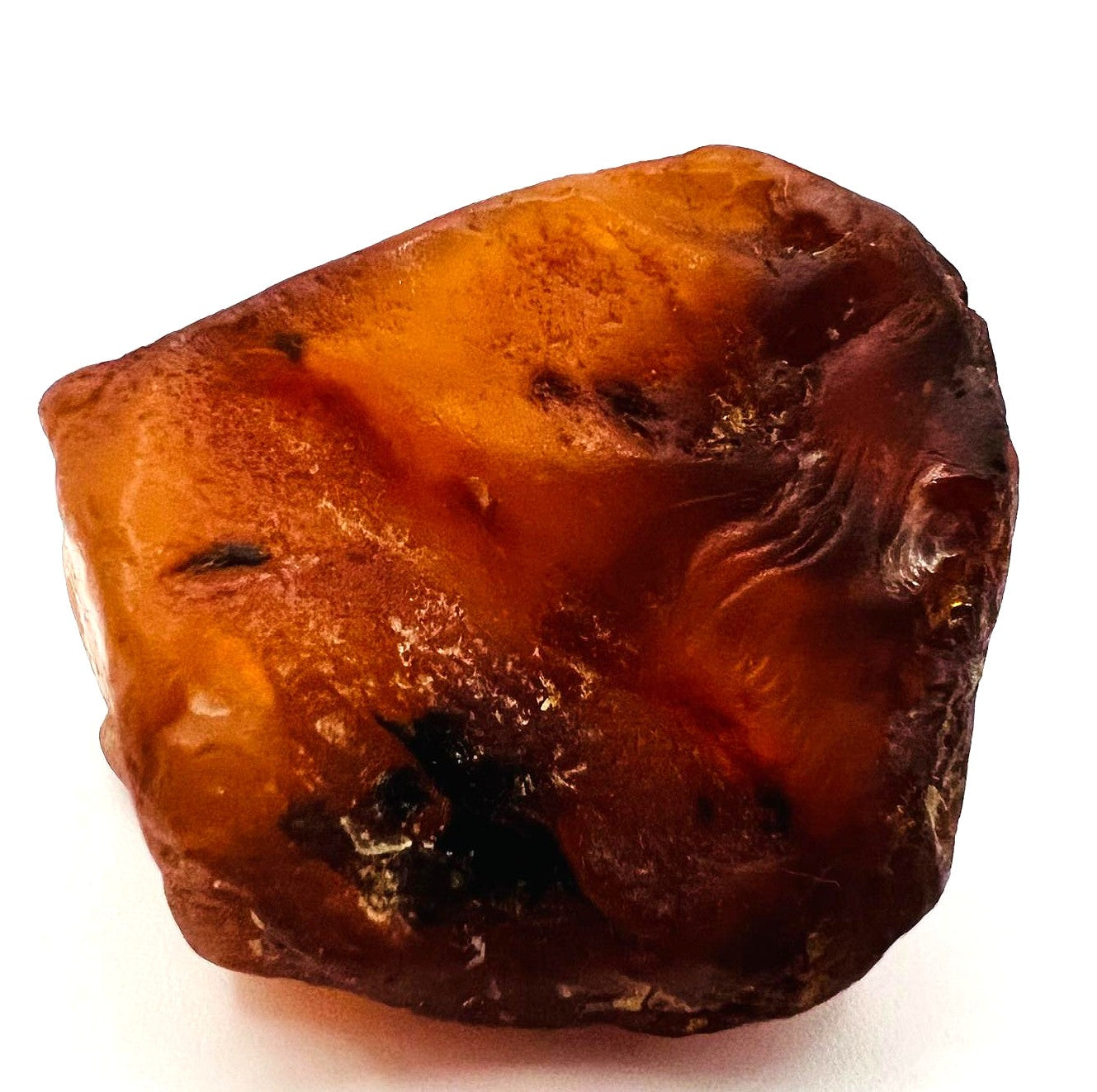 Naturbelassener Butterscotch Bernsteinbrocken