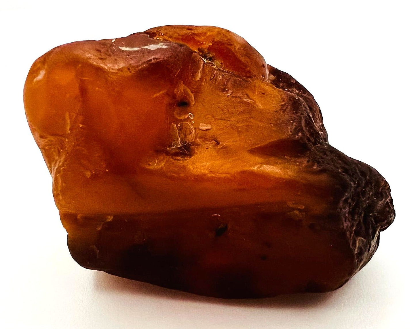 Naturbelassener Butterscotch Bernsteinbrocken