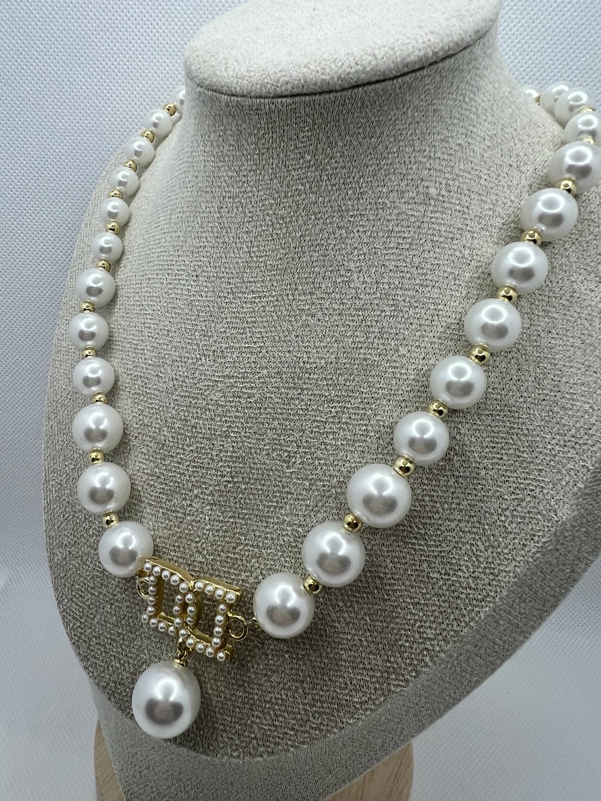 Collier mit CD Anhänger