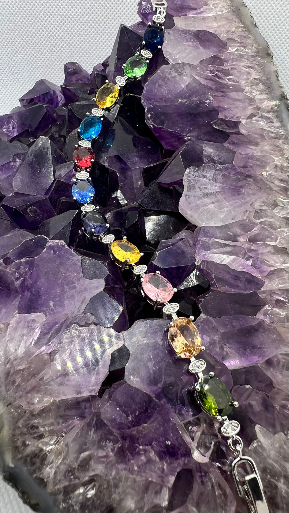 Armband mit Zirkon Silber