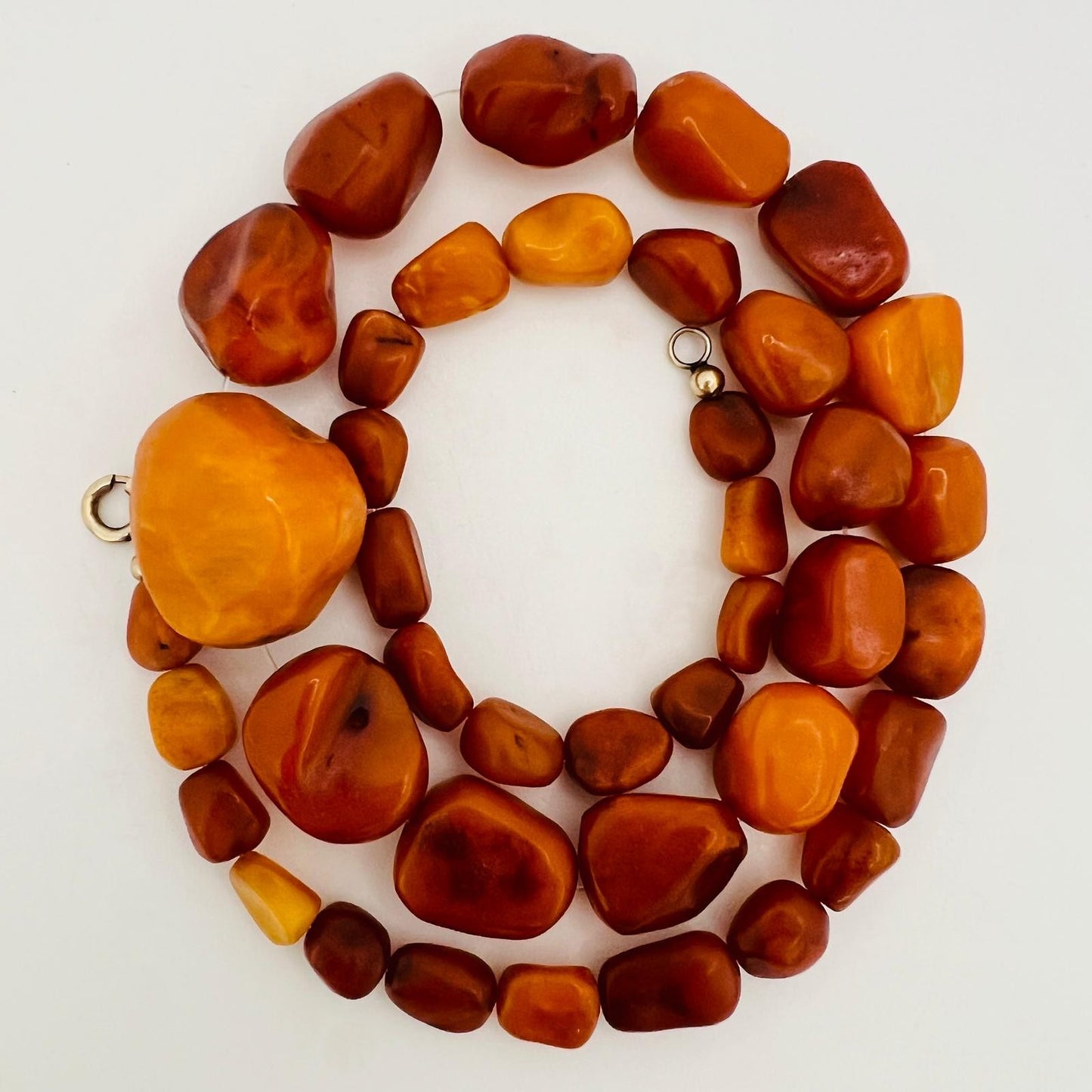 Vintage Butterscotch Amber Necklace