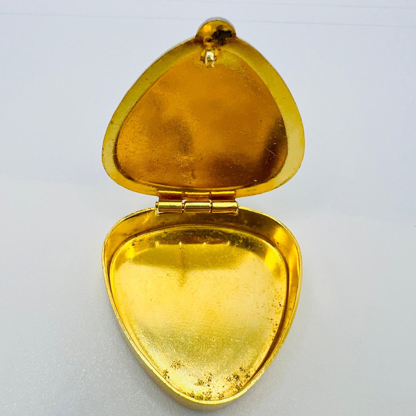 Vintage Porzellan Pillendose mit Rokoko Motiv