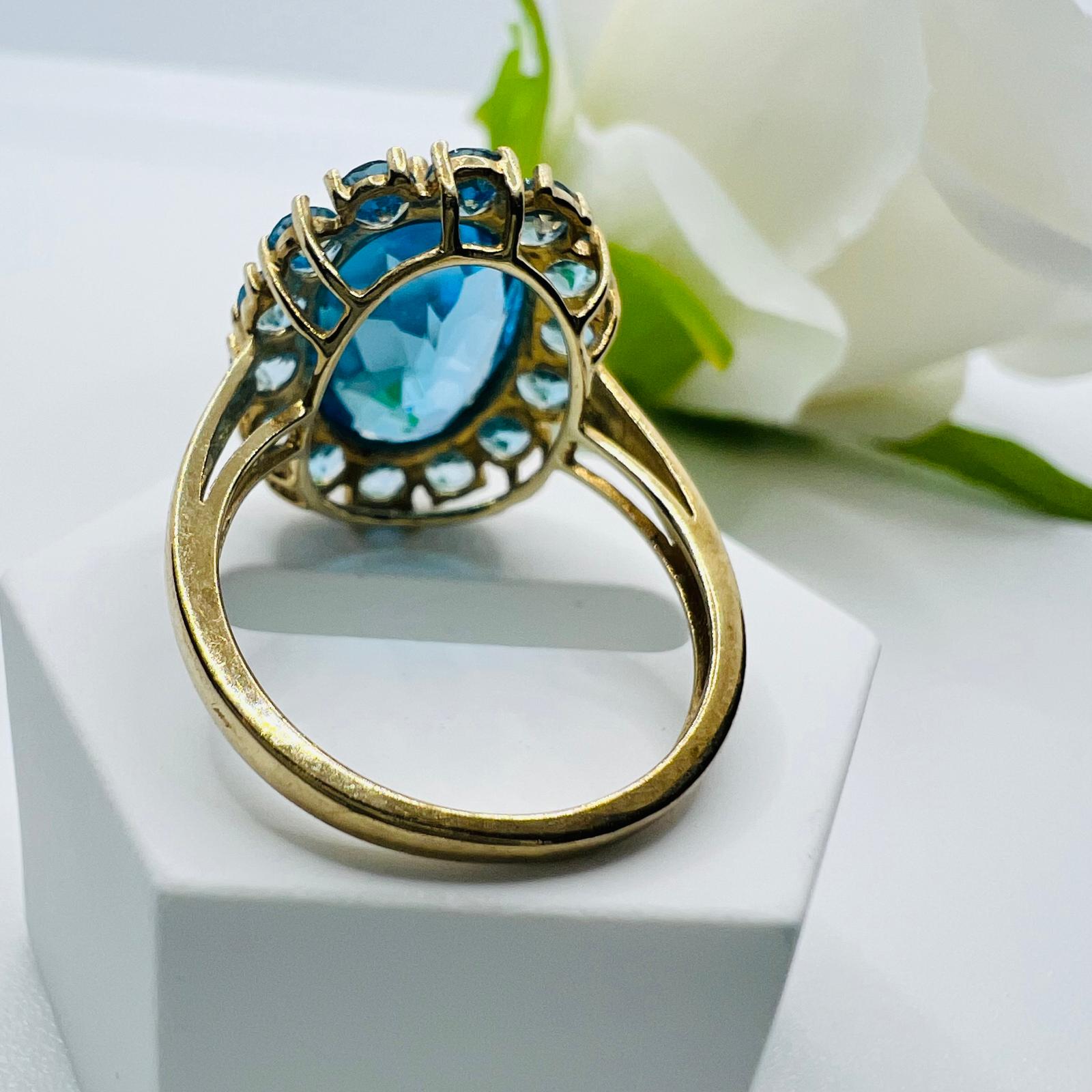 Ring  Topaz Edelstein