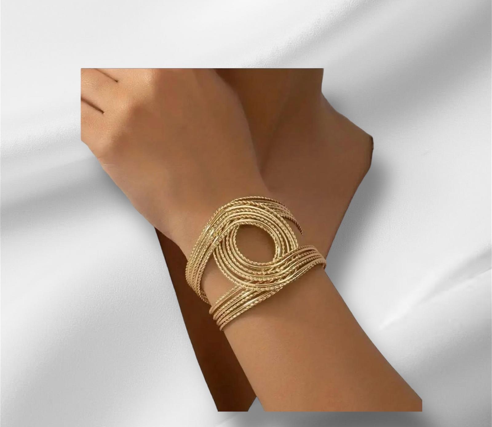 Boho Armband 14 Karat vergoldet