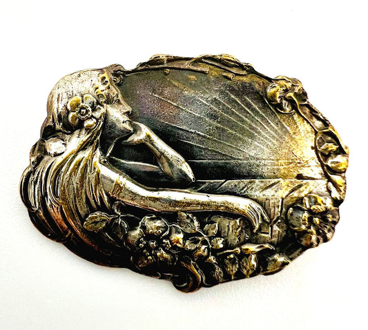 Antike Jugendstil-Brosche