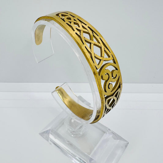 Edelstahl Armreif Gold