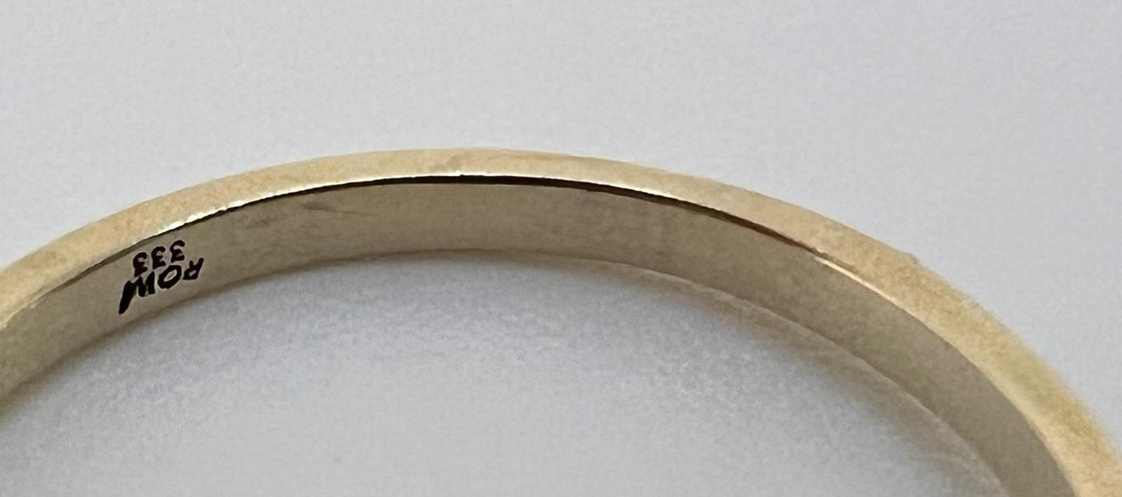 Gold Vintage-Ring mit Rubin
