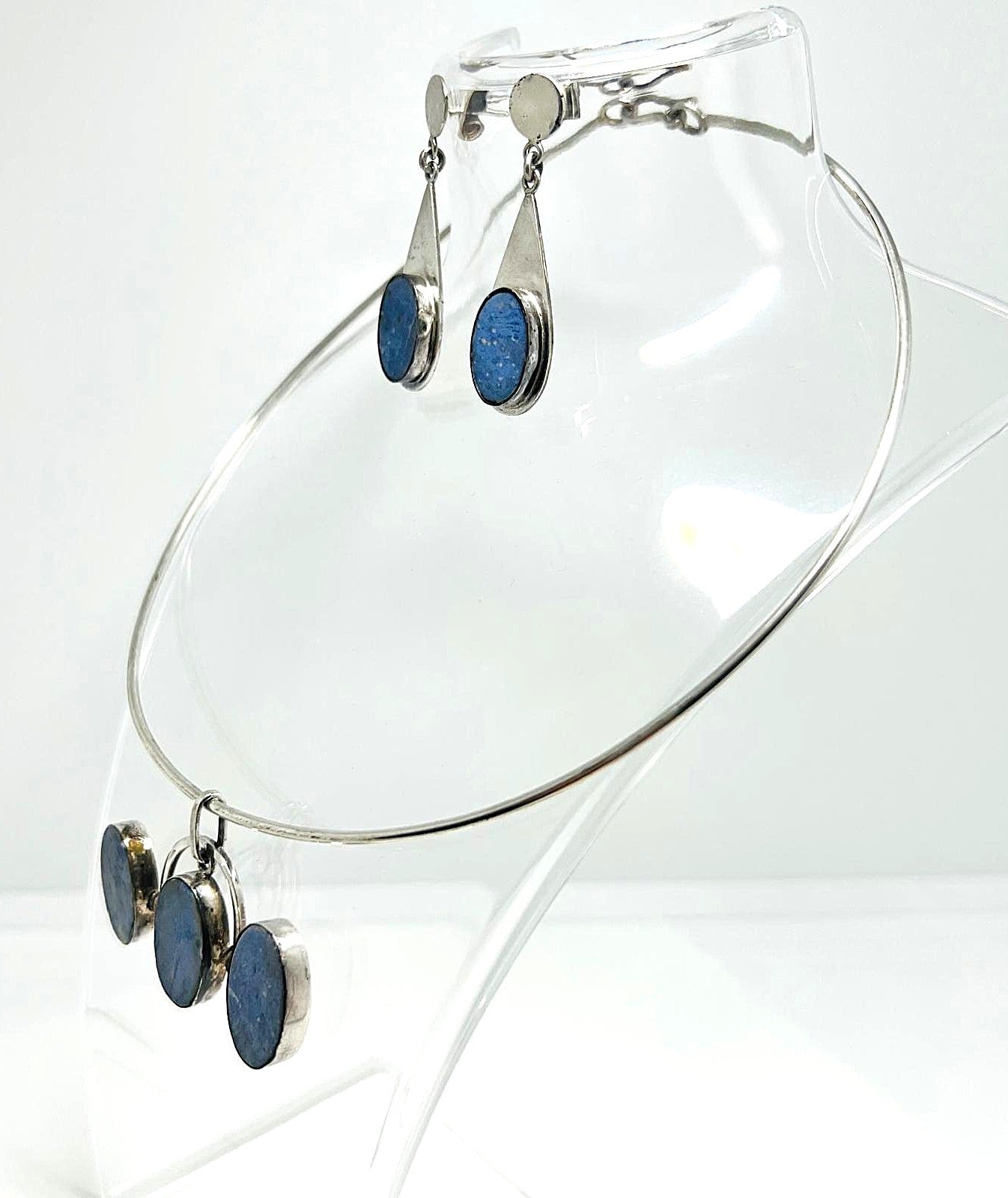 Lapislazuli Schmuck-Set aus Ecuador