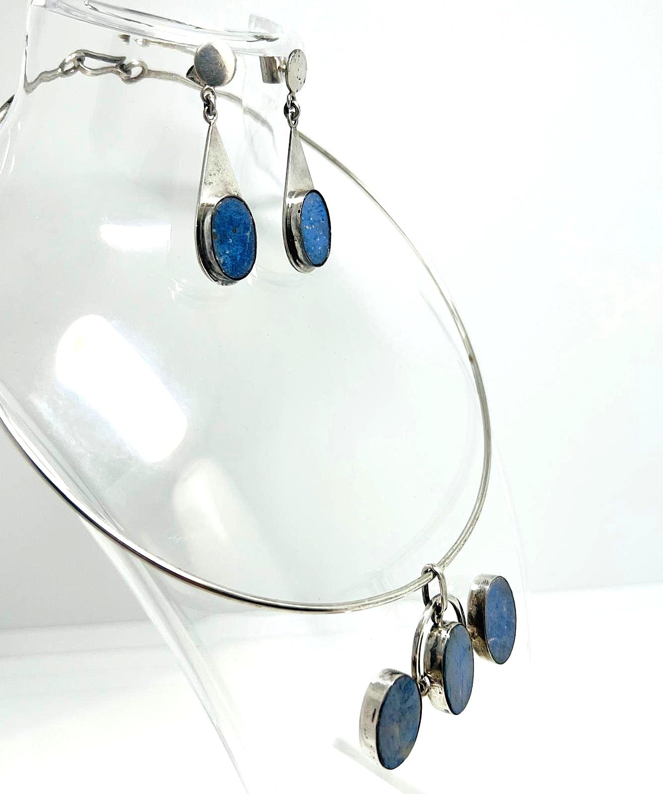 Lapislazuli Schmuck-Set aus Ecuador
