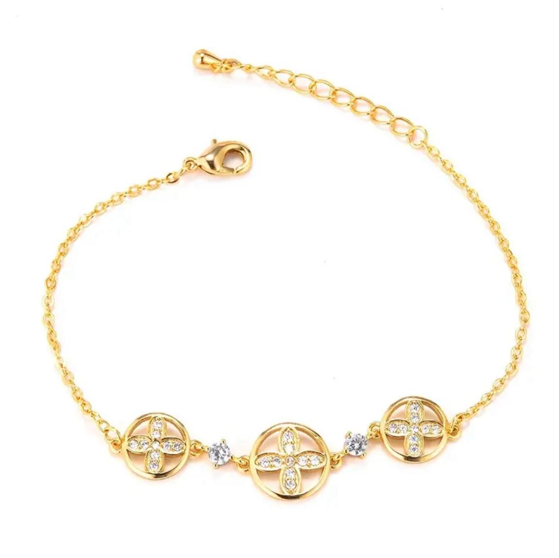 Luisa Klee Armband in Gold und Zirkon