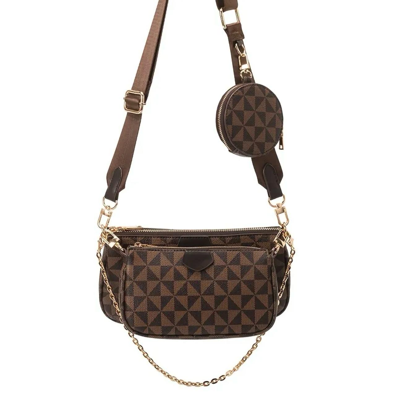 Schultertasche in Kaffee Cross body bag