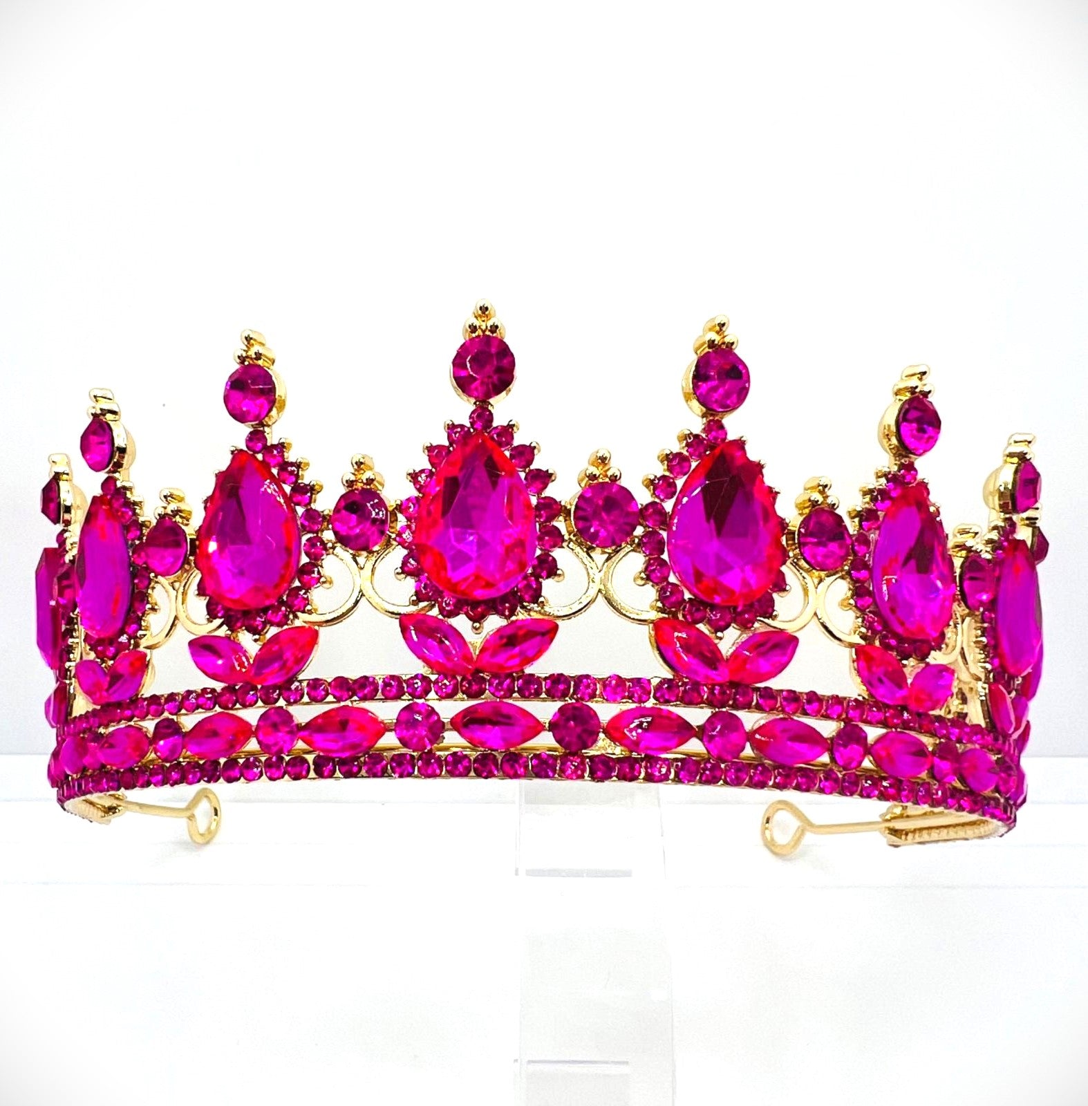 Luxus Diadem Tiara Gold