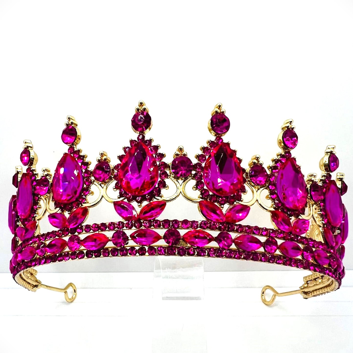 Luxus Diadem Tiara Gold