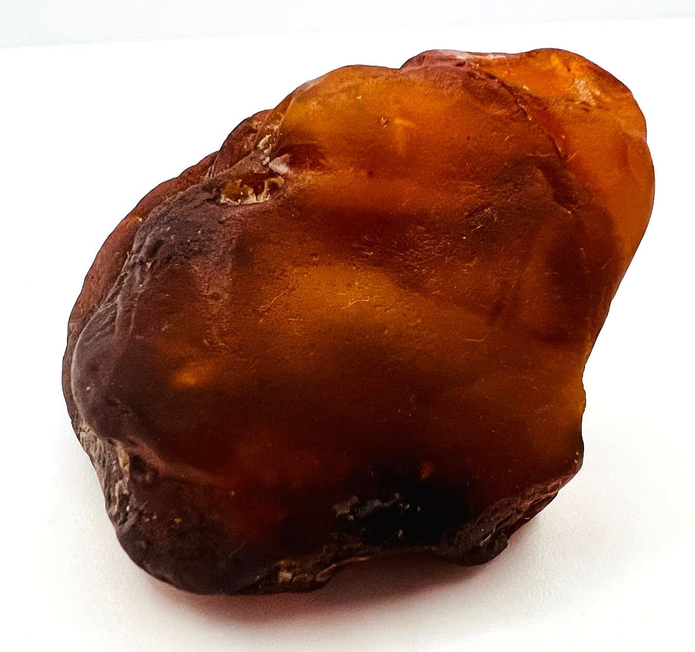 Naturbelassener Butterscotch Bernsteinbrocken