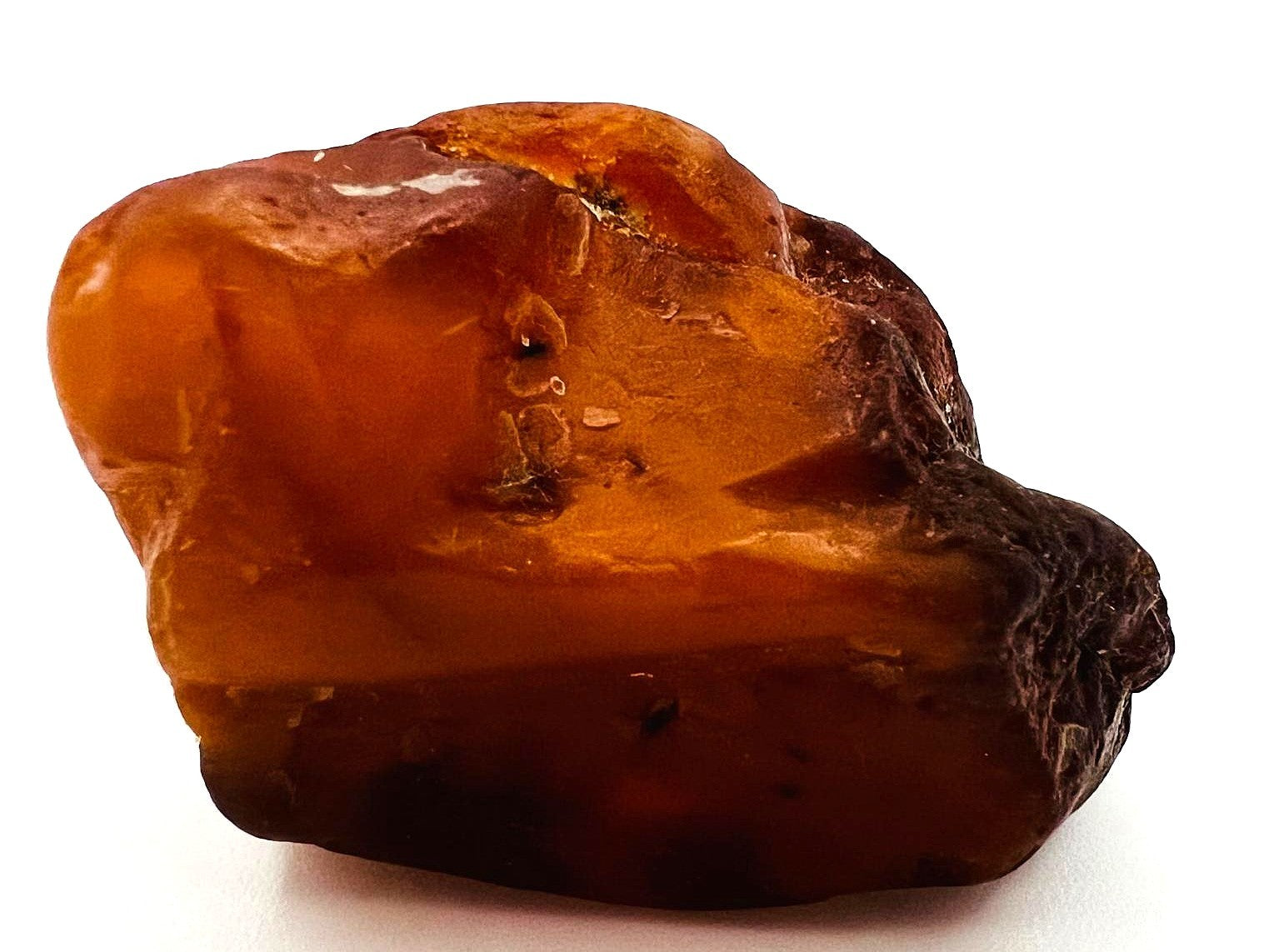 Naturbelassener Butterscotch Bernsteinbrocken