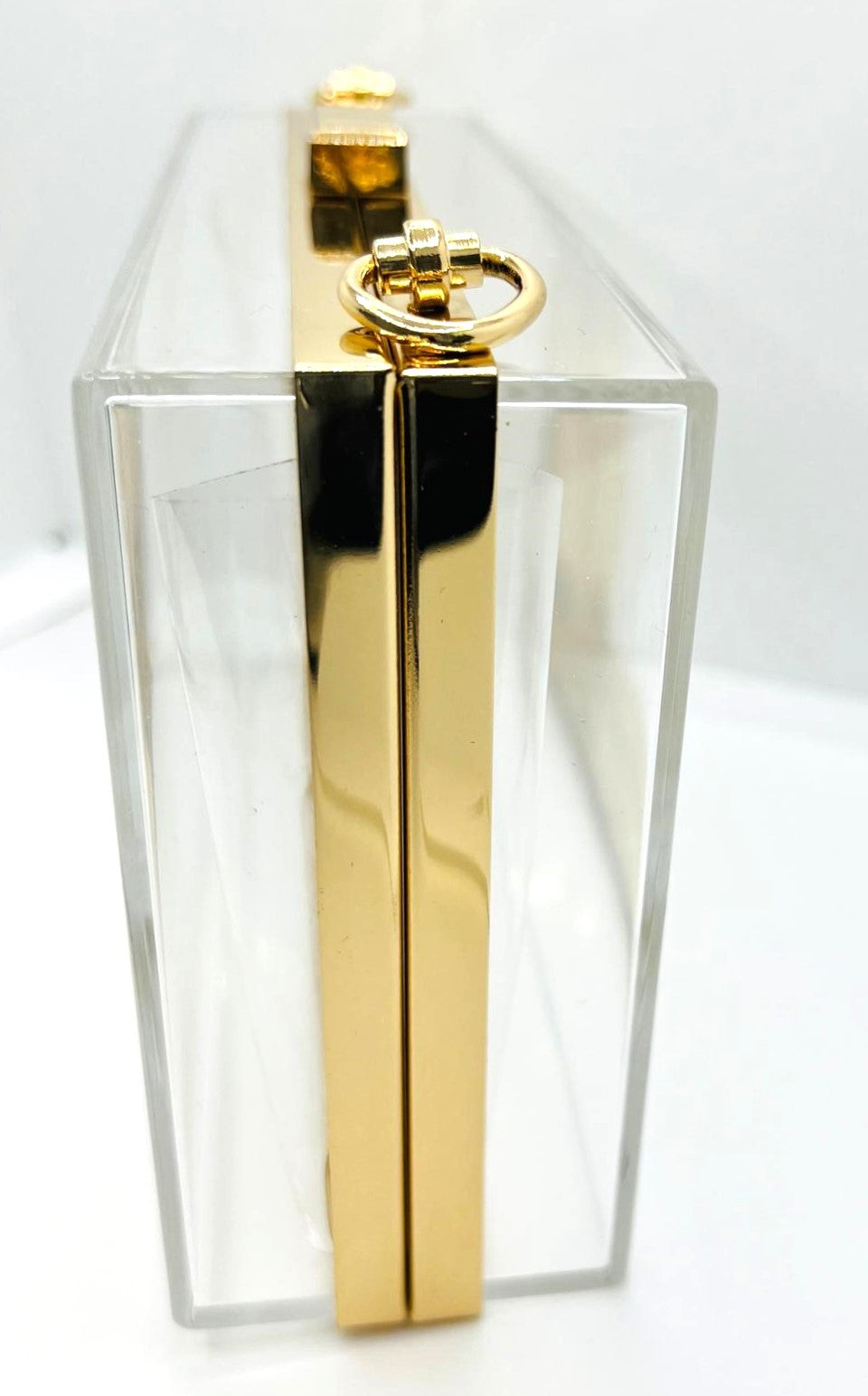 Transparente Acryl-Clutch