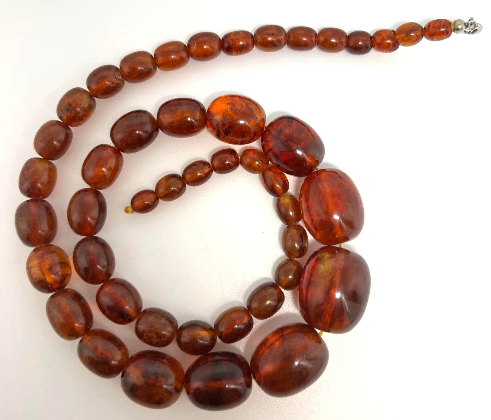Vintage Bernstein-Kette Cognac