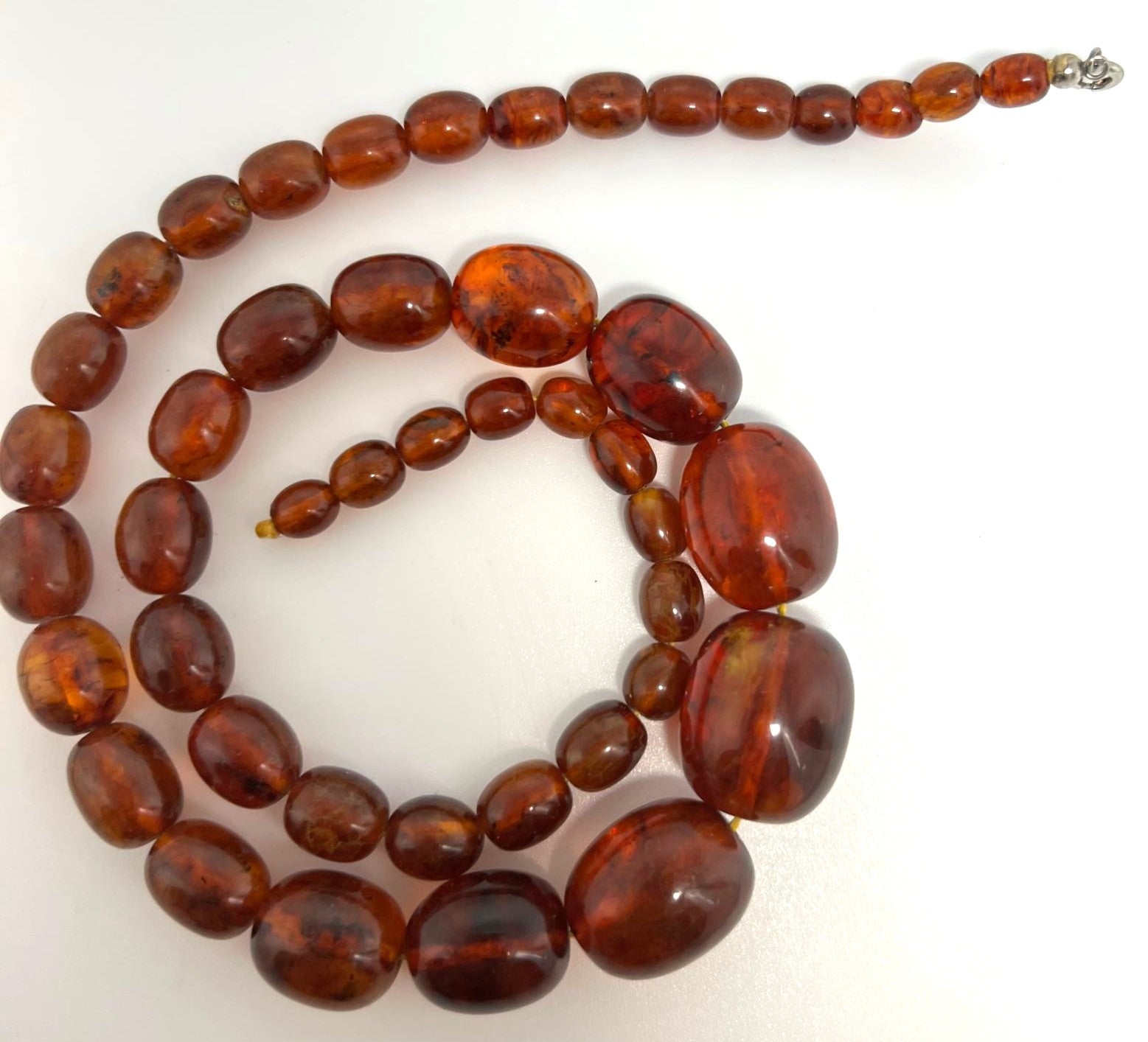Vintage Bernstein-Kette Cognac