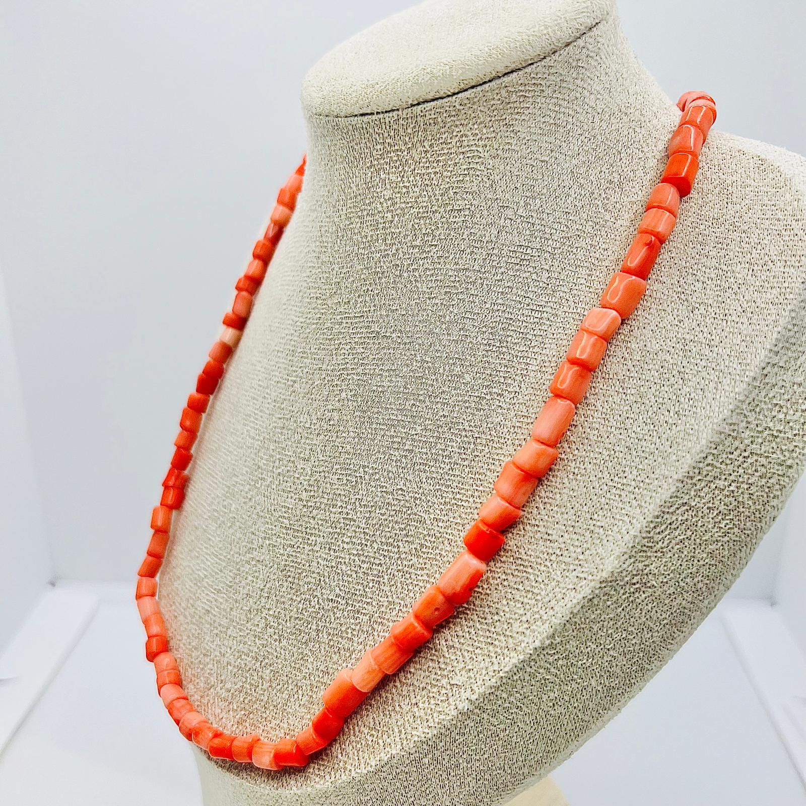 Vintage Coral Necklace