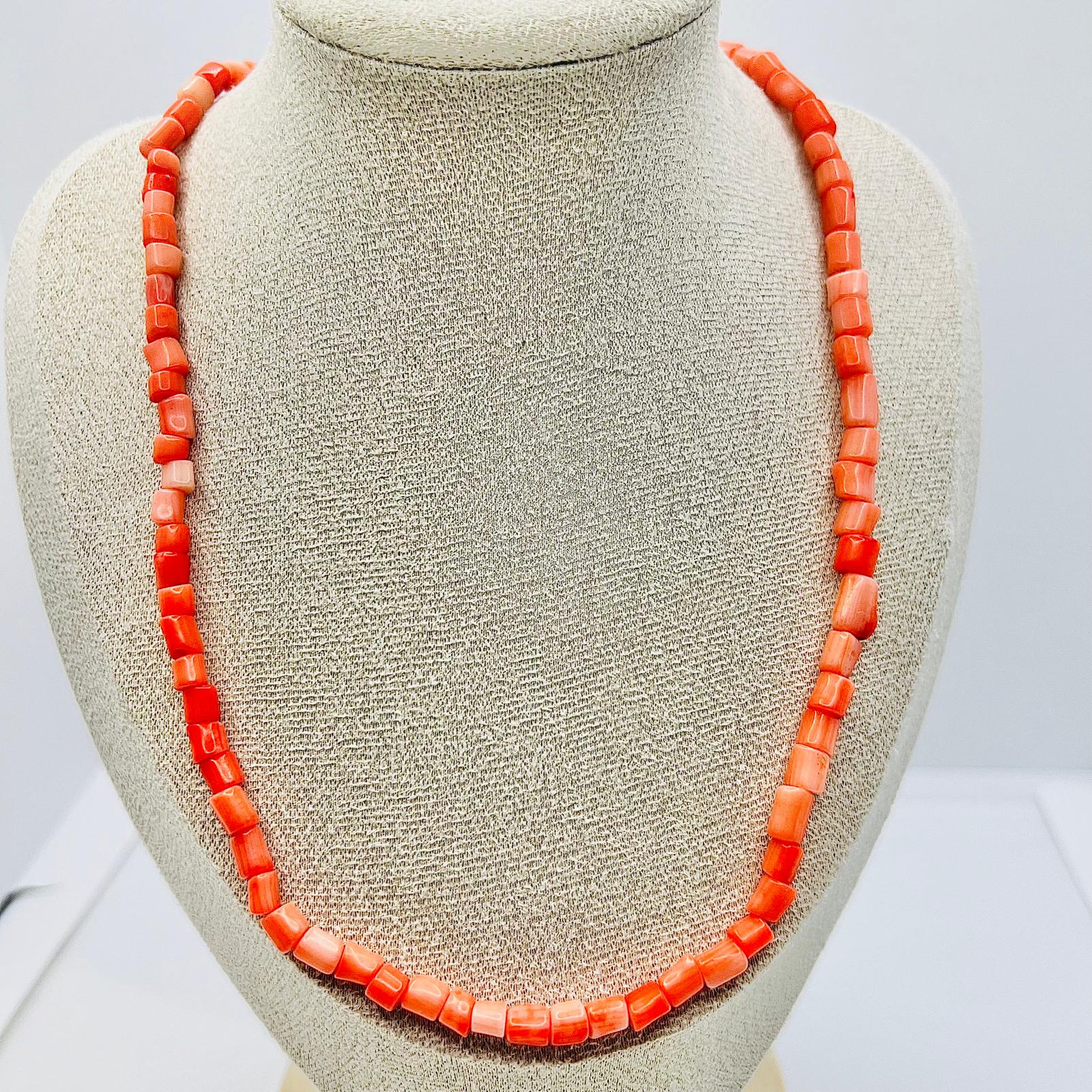 Vintage Coral Necklace