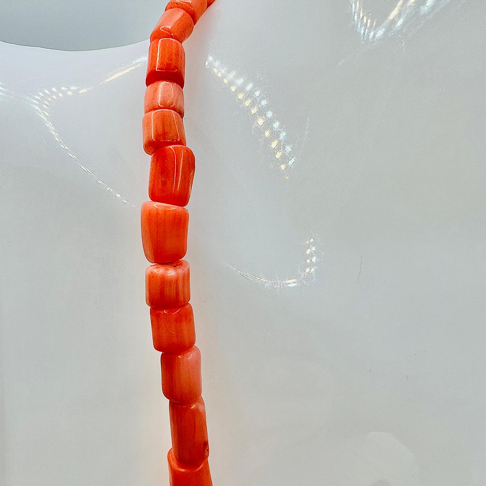 Vintage Coral Necklace