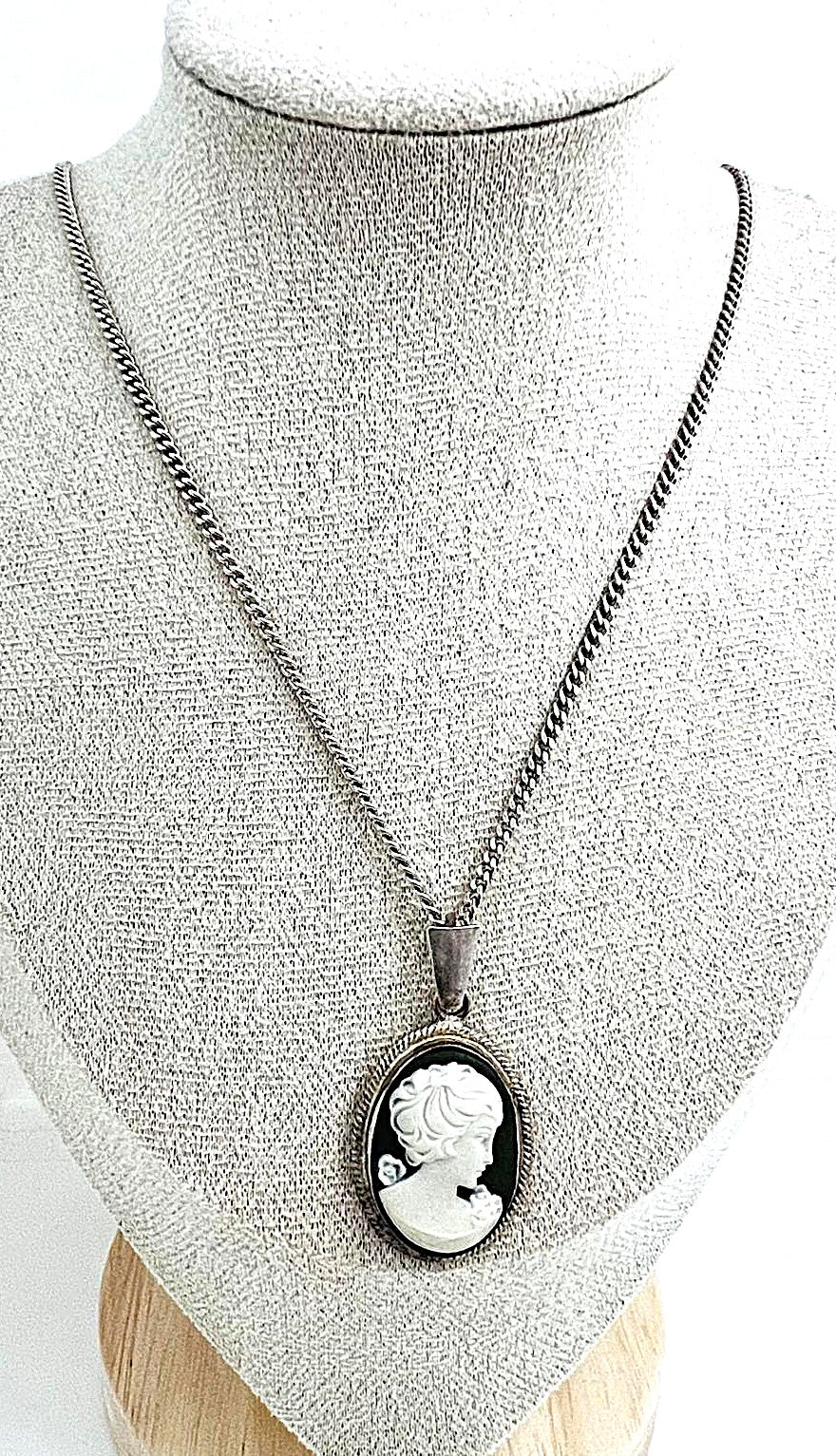 Vintage Kamee-Kette 