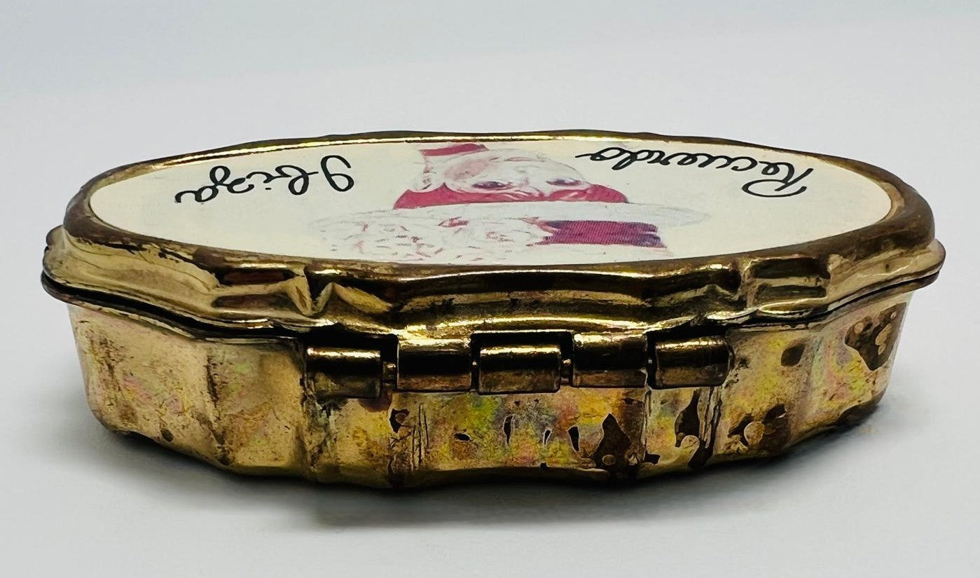Vintage Nähkästchen / Pillendose