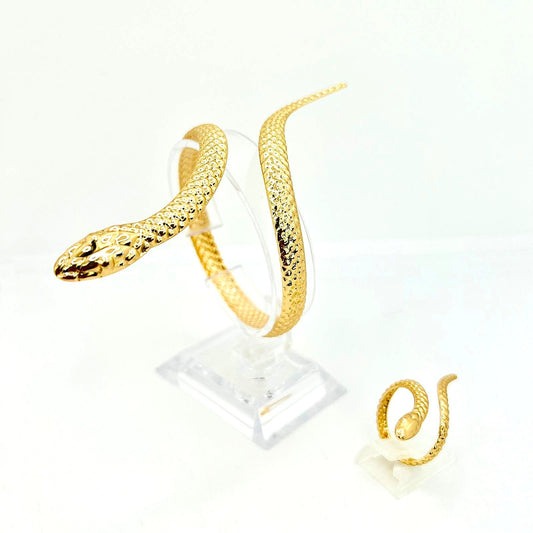 Statement Schlangen Schmuck Set